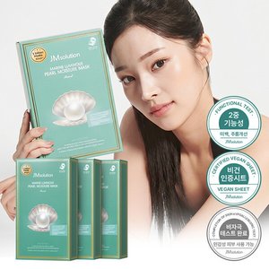 제이엠솔루션 청광 마린 진주 모이스처 마스크 펄 24ml 10매입 x 3개 총 30매 (12,820원/무료)