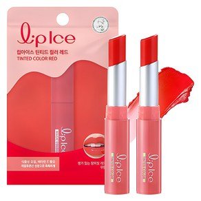 립아이스 멘소래담 틴티드 컬러 립밤, 레드, 2g, 2개 (4,970원)