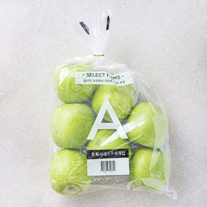 셀렉트팜 GAP 인증 A 초록사과 중과, 1.5kg(중과/7~8입), 1개 (9,210원)