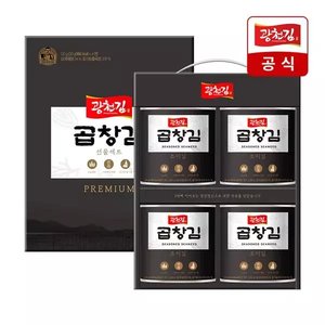 광천김 곱창김 캔김 4캔 선물세트 (곱창캔 4캔) (16,770원/무료)