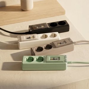 국산 4컬러 고용량 슬림플러그 안전 멀티탭 (16,000원/무료)