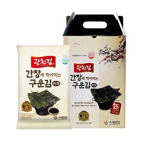 광천김 간장에 찍어먹는 구운 파래김, 100g, 1개 (14,790원)