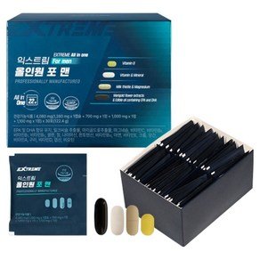 익스트림 올인원 포 맨 멀티비타민, 30회분, 1개 (29,810원)