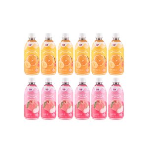 배스킨라빈스 레인보우 샤베트 워터 500ml 6개+피치요거트 워터 500ml 6개 (8,000원/무료)