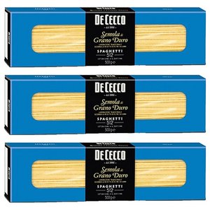 데체코 구르메 스파게티, 3개, 500g (15,550원)