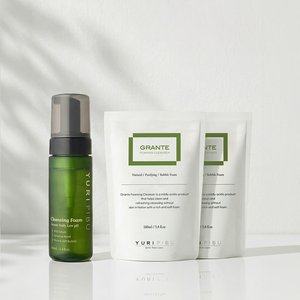 유리피부 그란떼 클렌징폼 160ml + 리필 160ml 2개 (21,400원/무배)