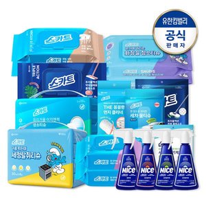 스카트 유리거울세정티슈 6팩+CU2천 (12,380원) (무료)