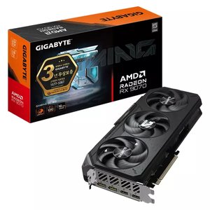 GIGABYTE 라데온 RX 9070 XT GAMING OC D6 16GB 제이씨현 (1,255,570원/3,000원)