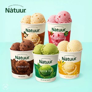 나뚜루 파인트 녹차 + 바닐라 + 초코 + 딸기 (보냉백증정) (25,110원/무료)