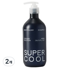 멘톨로지 슈퍼 샴푸, 495ml, 2개 (37,800원)