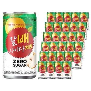 해태htb 갈배사이다 제로, 185ml, 30개 (9,020원)