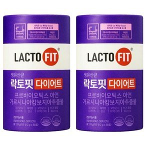락토핏 다이어트 유산균 60p, 120g, 2개 (25,400원)
