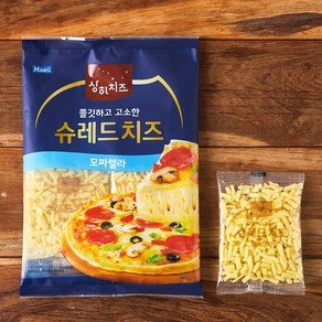 상하치즈 쫄깃하고 고소한 슈레드 치즈 모짜렐라, 80g, 5개입, 1개 (9,900원)