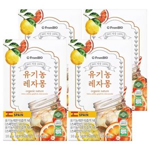프롬바이오 NFC 유기농 레자몽 즙, 500g, 4개 (35,200원)