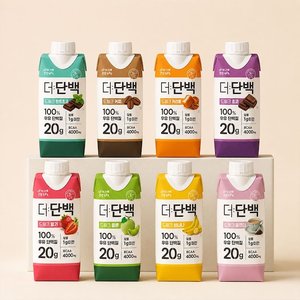 더단백 드링크 8종 18팩+18팩 골라담기 (40,229원) (무료)