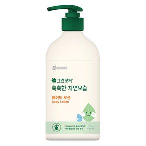 그린핑거 촉촉한 자연보습 베이비 로션, 500ml, 1개 (12,900원)