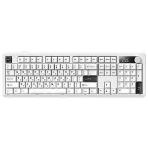 Archon AK74 LCD 기계식 풀배열 키보드, B&W, 저소음 라임V3, 1개 (65,450원/무료) 광고