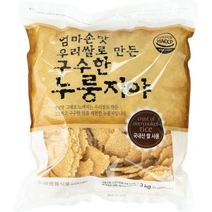 엄마손맛 우리쌀 구수한 누룽지 3kg 1개 (10,350원) (쿠팡와우무료)
