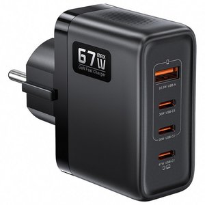 Toocki GaN PPS PD3.0 67W 접지 3C1A 4포트 초고속 멀티충전기 (19,900원) (무료)
