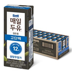 매일두유 고단백 검은콩, 190ml, 24개 (15,080원)