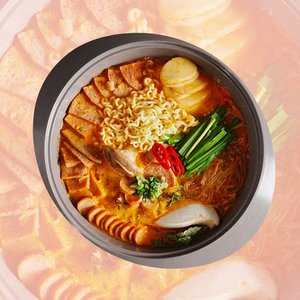 선비찬 사골부대찌개, 얼큰고소 사골육수, 600g, 3개, 라면사리 1봉 증정 (9,170원/무료) 광고