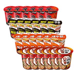 신라면+튀김우동+새우탕+오짬뽕 6입4개(총24개) (20,150원/무배)