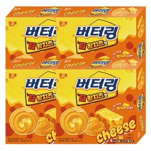 신제품 버터링 딥 황치즈맛 155g 4개 (14,330원/무료)
