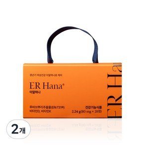 이알하나 ERr731 중년 여성 영양제, 2개, 28정 (51,500원)