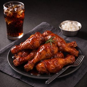 bbq 닭다리 직화구이 바베큐 치킨 550g(5개입/1팩) x 3세트 (28,272원/무료)