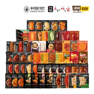 오빠닭 오븐구이 통살닭다리320팩, 소스닭가슴살 혼합 30팩 등 (옵션별상이) (무료)