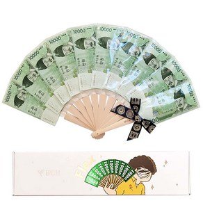 이플린 돈부채 1분완성 선물상자+ 리본 풀패키지 선물 세트, 10p, 1세트 (10,960원)