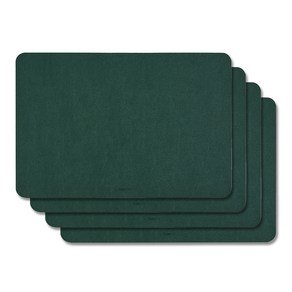 셰프토프 베이직 테이블매트 사각, 딥그린, 445 x 300 mm, 4개 (9,790원)