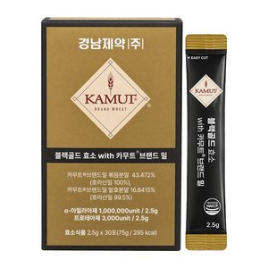 경남제약 카뮤트효소 30포 3개 (21,500원/무료배송)