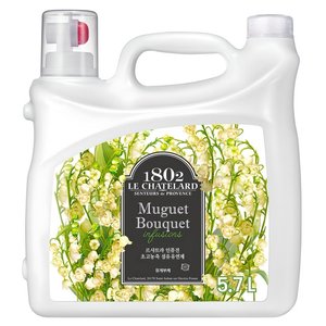 르샤트라1802 인퓨전 초고농축 섬유유연제 뮤게 부케 본품, 5.7L, 1개 (13,860원) (무료)