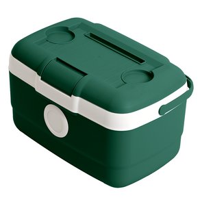 올리빙 도트 테이블 아이스박스, 모스그린, 21L (22,830원)