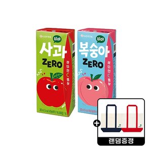 롯데칠성 히야 제로 복숭아 200mlx24입+제로 사과 200mlx24입+에코백 (14,300원/무배)