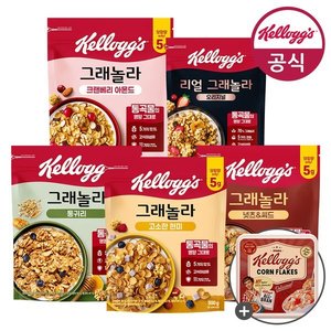 틴케이스 증정+그래놀라 5종 1+1+1 골라담기 (16,445원/무료)