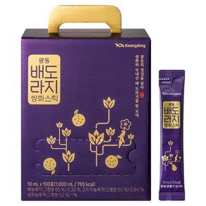 광동 배도라지 쌍화 스틱, 10ml, 100개 (22,000원)