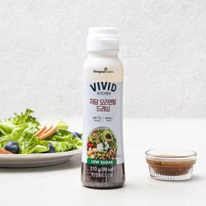 비비드키친 저당 오리엔탈 드레싱, 210g, 1개 (1,900원) (로켓1.5만이상무료)