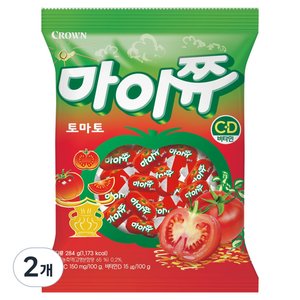 마이쮸 트위스트 토마토, 284g, 2개 (5,670원) (와우무배)
