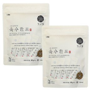 강고집 육수한포, 2개, 80g (10,900원)