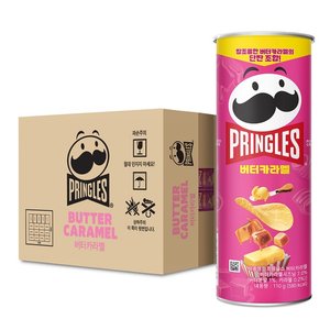 프링글스 켈로그 버터카라멜, 110g, 12개 (15,570원) (무료)
