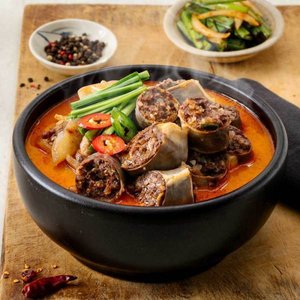 국내산 고기 황기사골 얼큰순대국 600g 4팩 (15,900원) (무료)