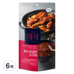 더미식 춘천식닭갈비 요리양념, 150g, 6개 (9,360원)