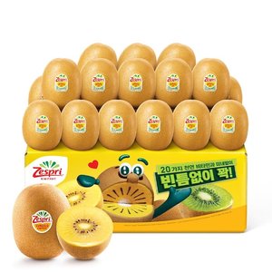 제스프리 골드키위 특대과 27입 3.8kg (24,884원/무료)