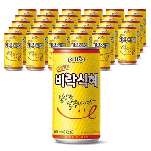 팔도 밥알없는 비락식혜, 175ml, 30개 (8,410원)