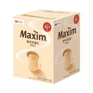 맥심 화이트골드 170T+20T 총190T (23,790원) (무료)