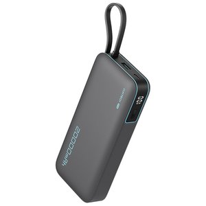 쿡테크 55W 20000mAh 대용량 일체형 보조배터리 고속 충전 보조배터리 LED 전력 ... (32,900원 / 무료)