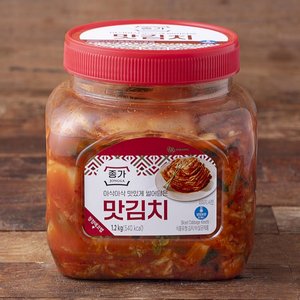 종가 맛김치, 1.2kg, 1개 (12,070원/무료)