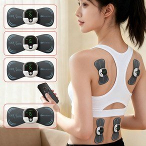 SOVI SOVI저주파 마사지기 EMS/TENS 무선본체 4개 + 젤 패드 4세트 적합해요 어깨 목 등 허리 팔 팔꿈치 손목 무릎 허벅지 종아리 발목 발바닥 (28,490원)